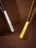 Vertical Cuboid Bar Pendant