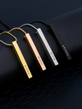 Vertical Cuboid Bar Pendant
