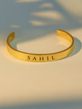 Silver Cuff Unisex Bracelet